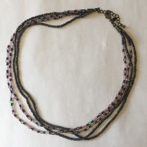 Premier varied beaded necklace